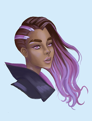 Semi Realistic Sketch Portrait Artists Clients