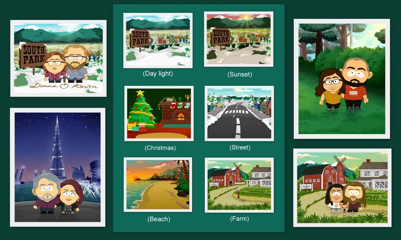 South Park Style Artists Clients