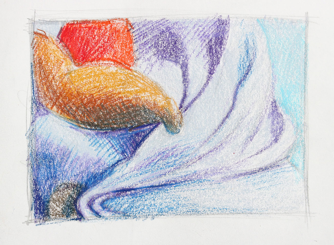 Drawing with Crayons Art Prof Visual Art Essentials