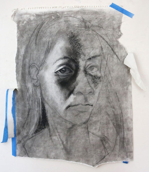 Student Charcoal Drawing
