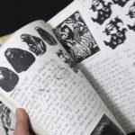 Prof Lieu, art school sketchbook