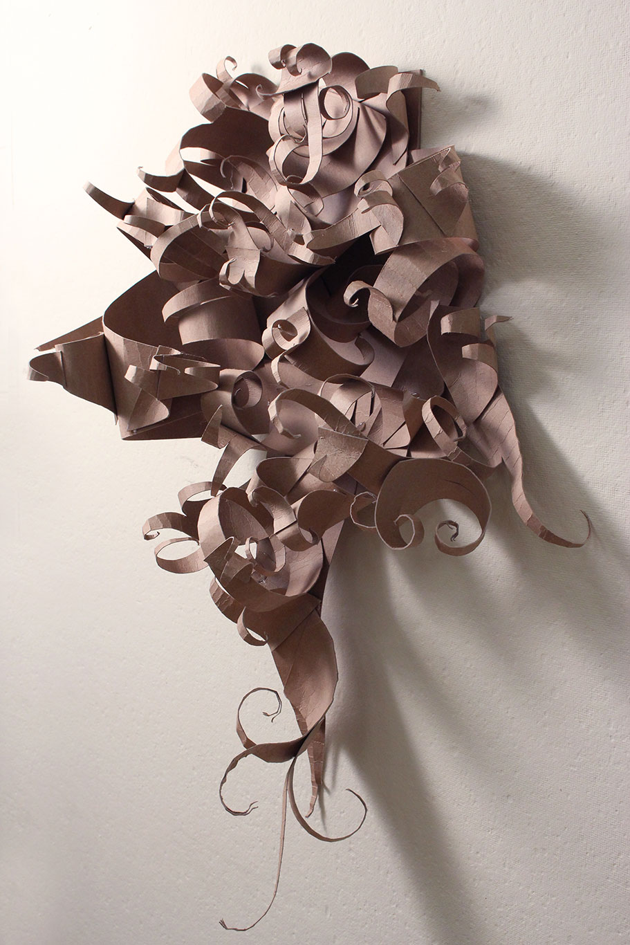 Chipboard Personality Sculptures Art Prof Create & Critique