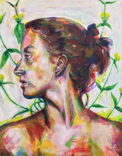 Portrait Painting, Elsa Hillis