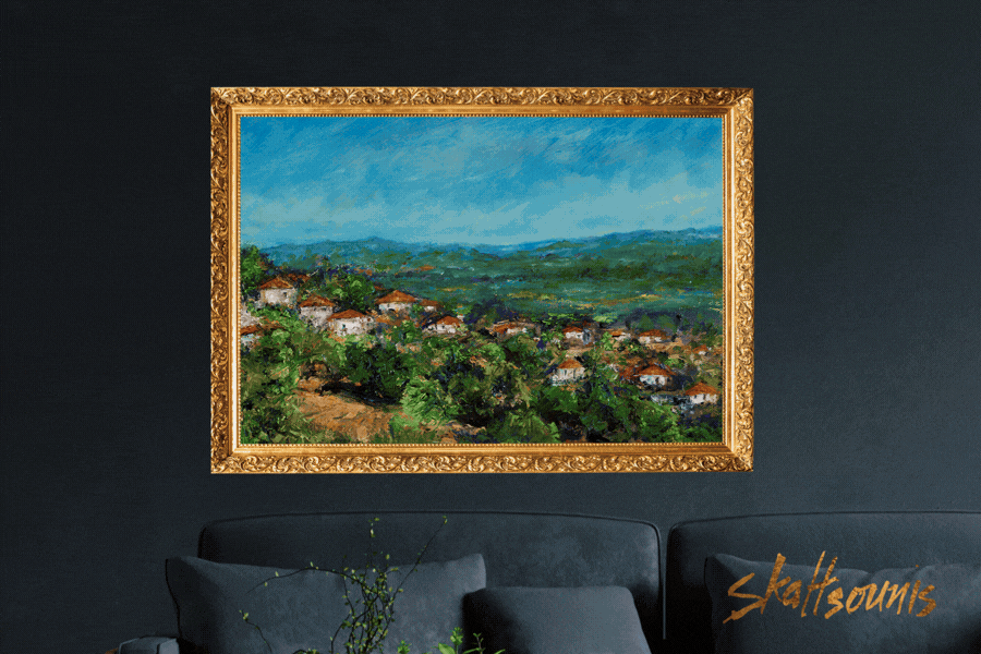 Nicholas Skaltsounis Oil Paintings