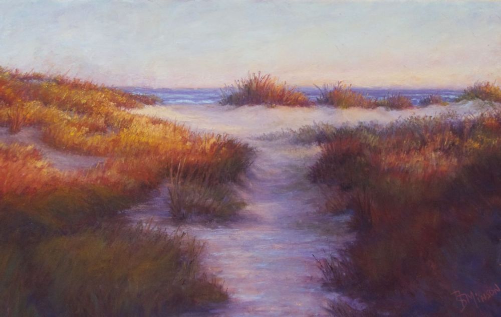 Pastel on Sanded paper