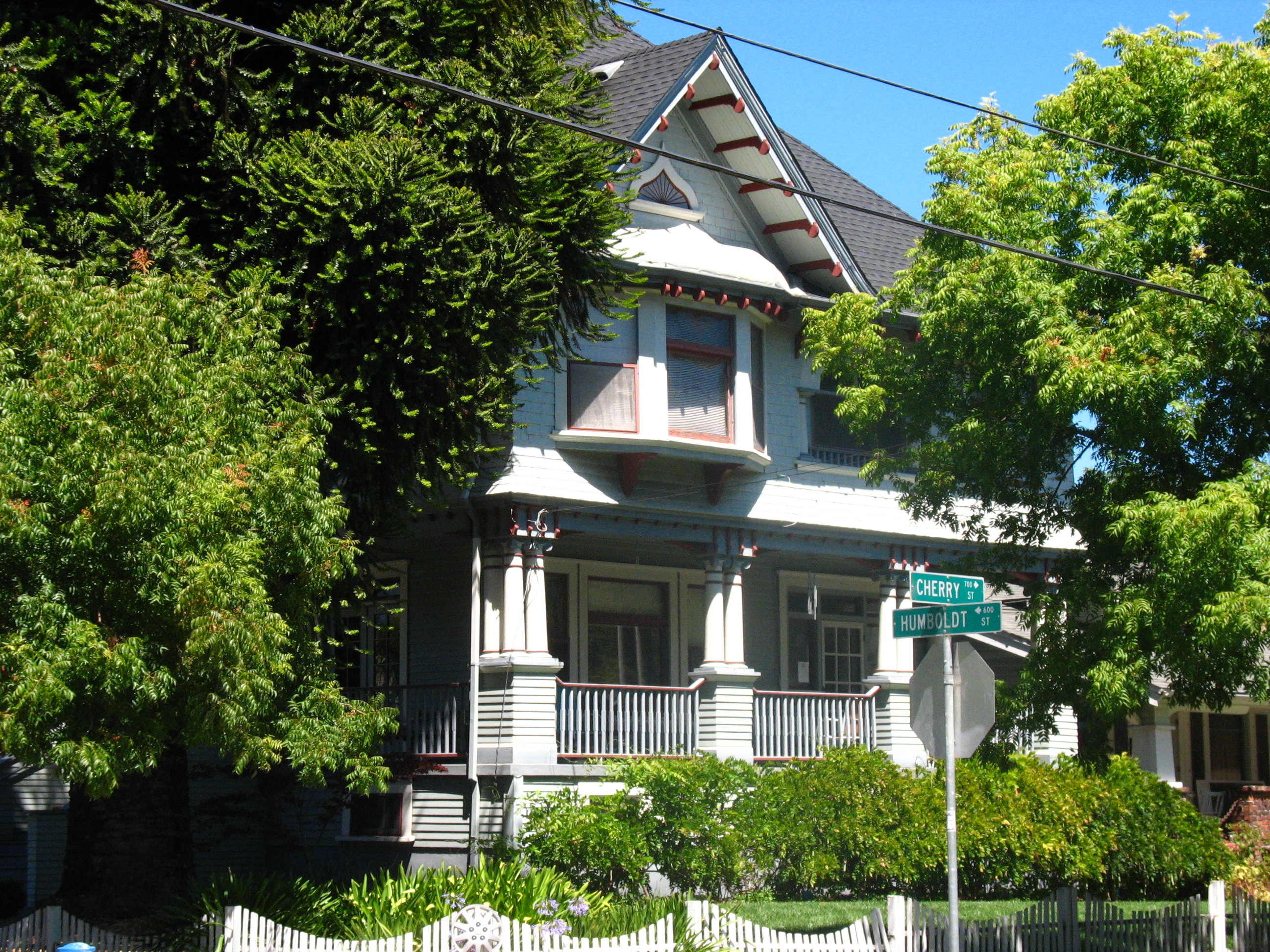 Belden House from Cherry Street