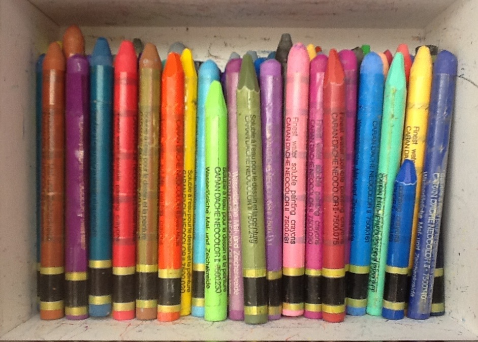 Fun with Watercolor Crayons Elaine Bowers' Artspan Blog