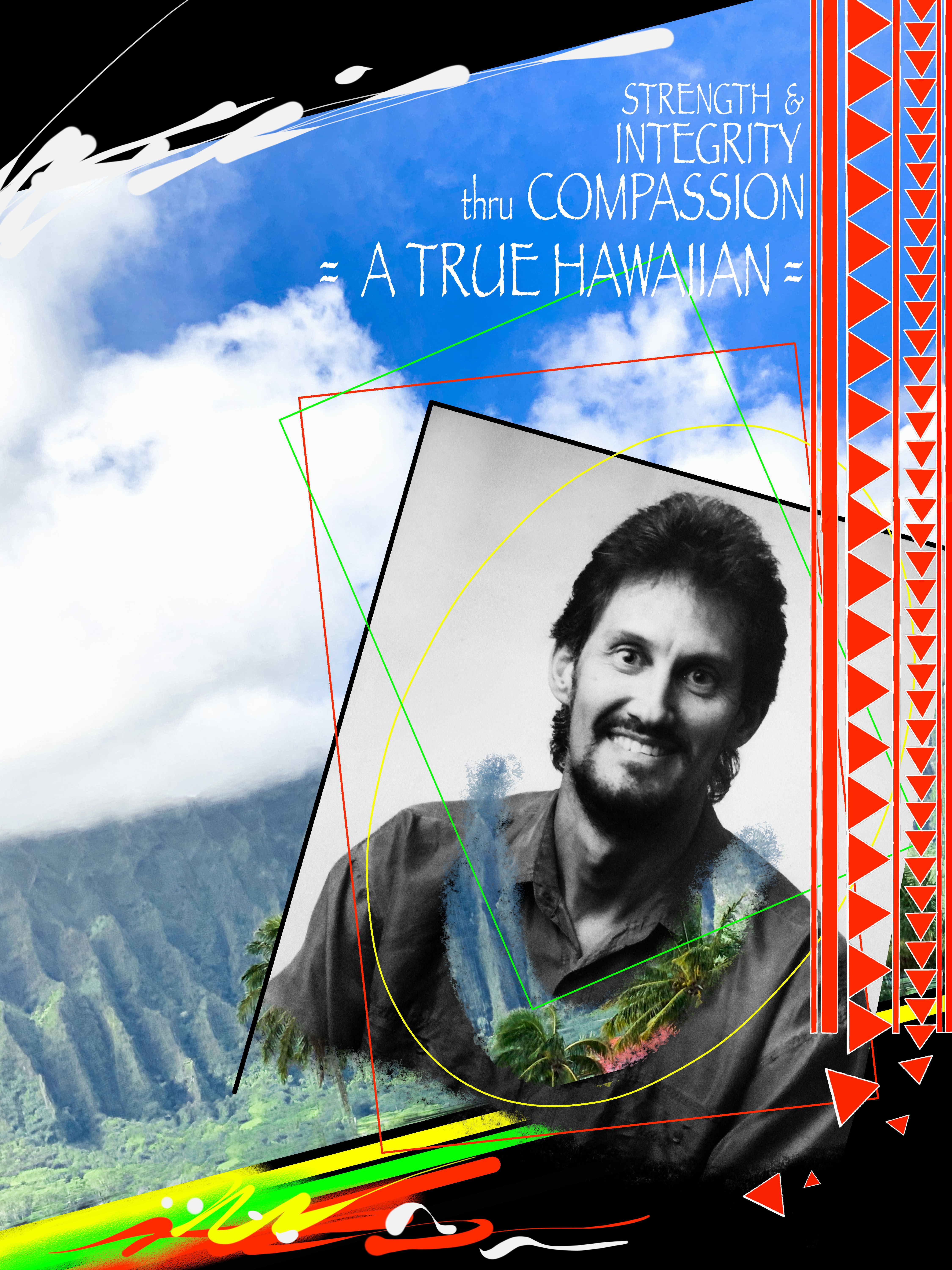 Hawaiian Style Portrait