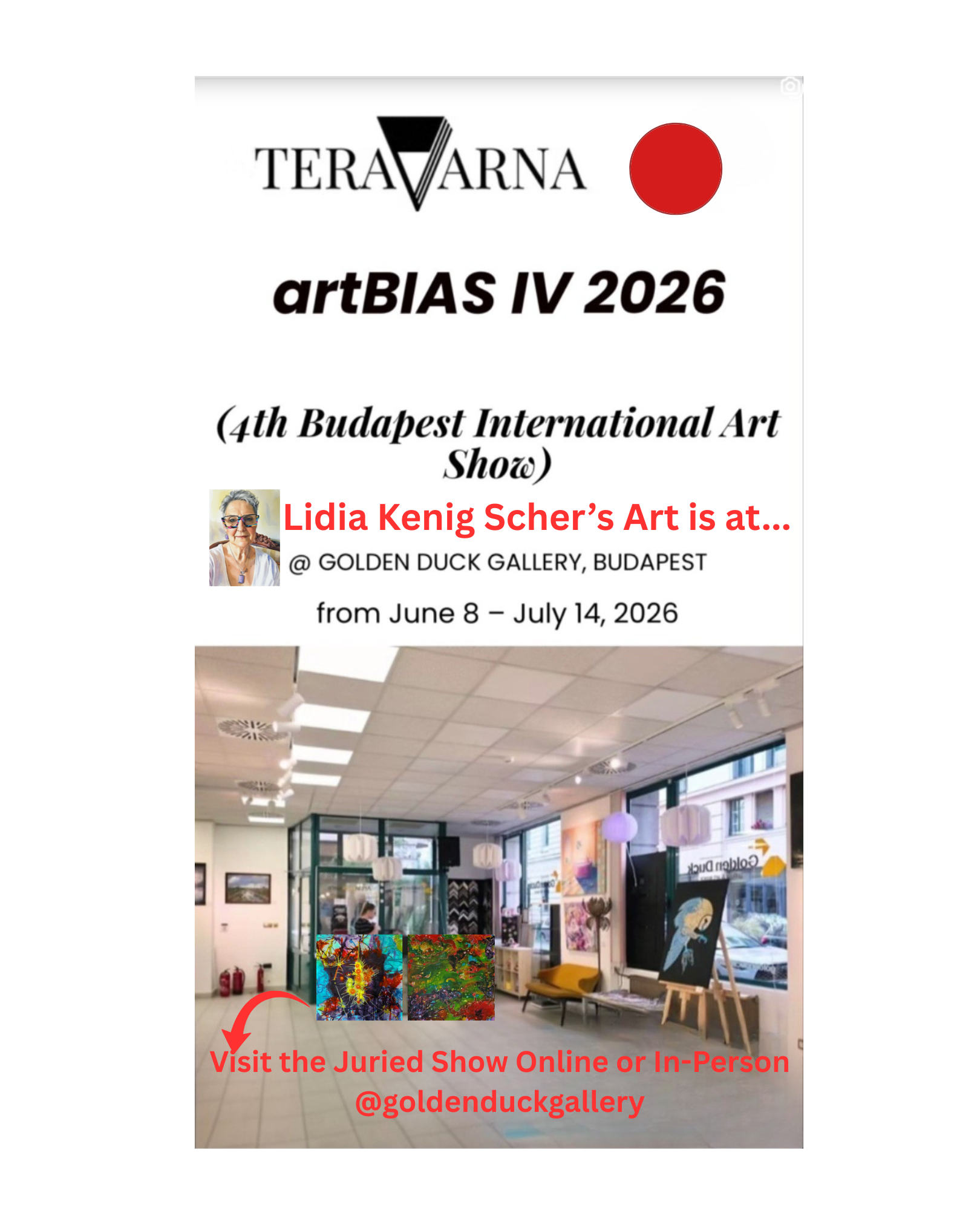 Budapest Exhibit Poster
