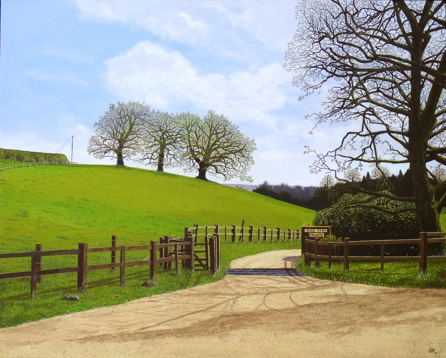 Original Acrylic Paintings by British Hyperrealist Artist Sam Hall