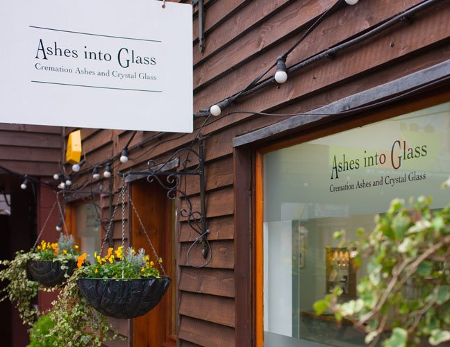 Ashes to jewellery studio