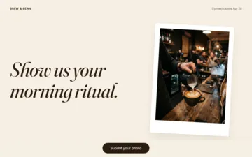 Coffee Photography Contest
