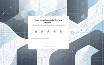 Star Rating Poll Template