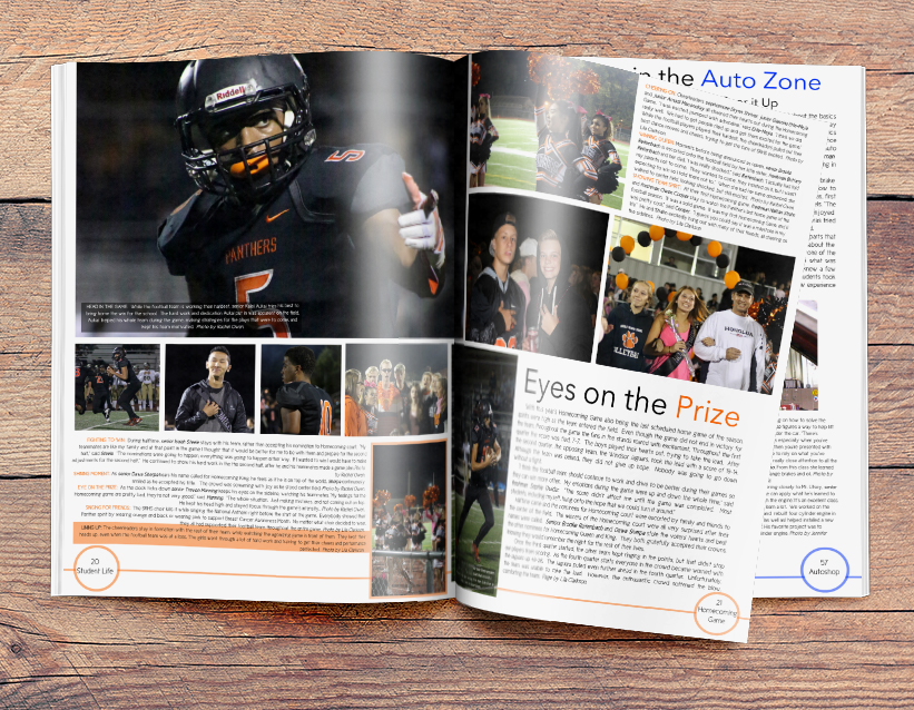 Yearbook Design Ideas for Sports