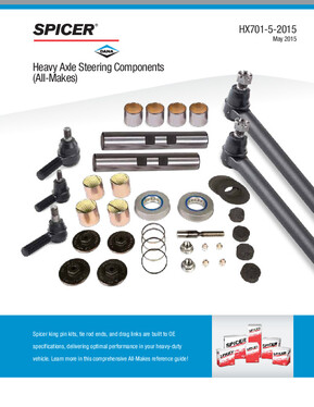 Commercial Vehicle Axle and Driveshaft Components | Spicer Parts