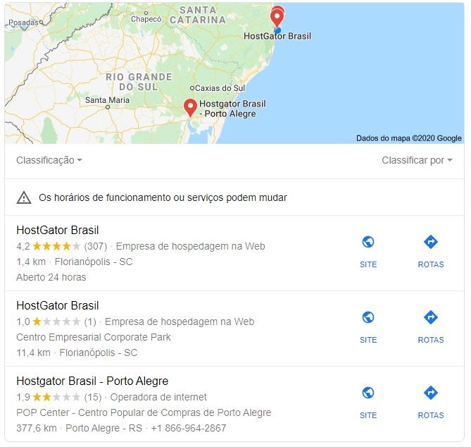 Google Local Pack