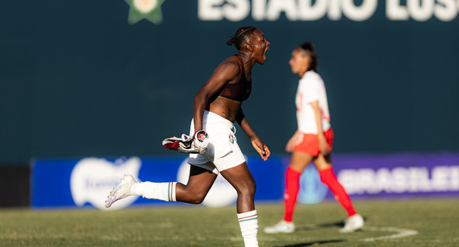 Fluminense vence Bragantino de virada com uma a menos no Brasileirão Feminino