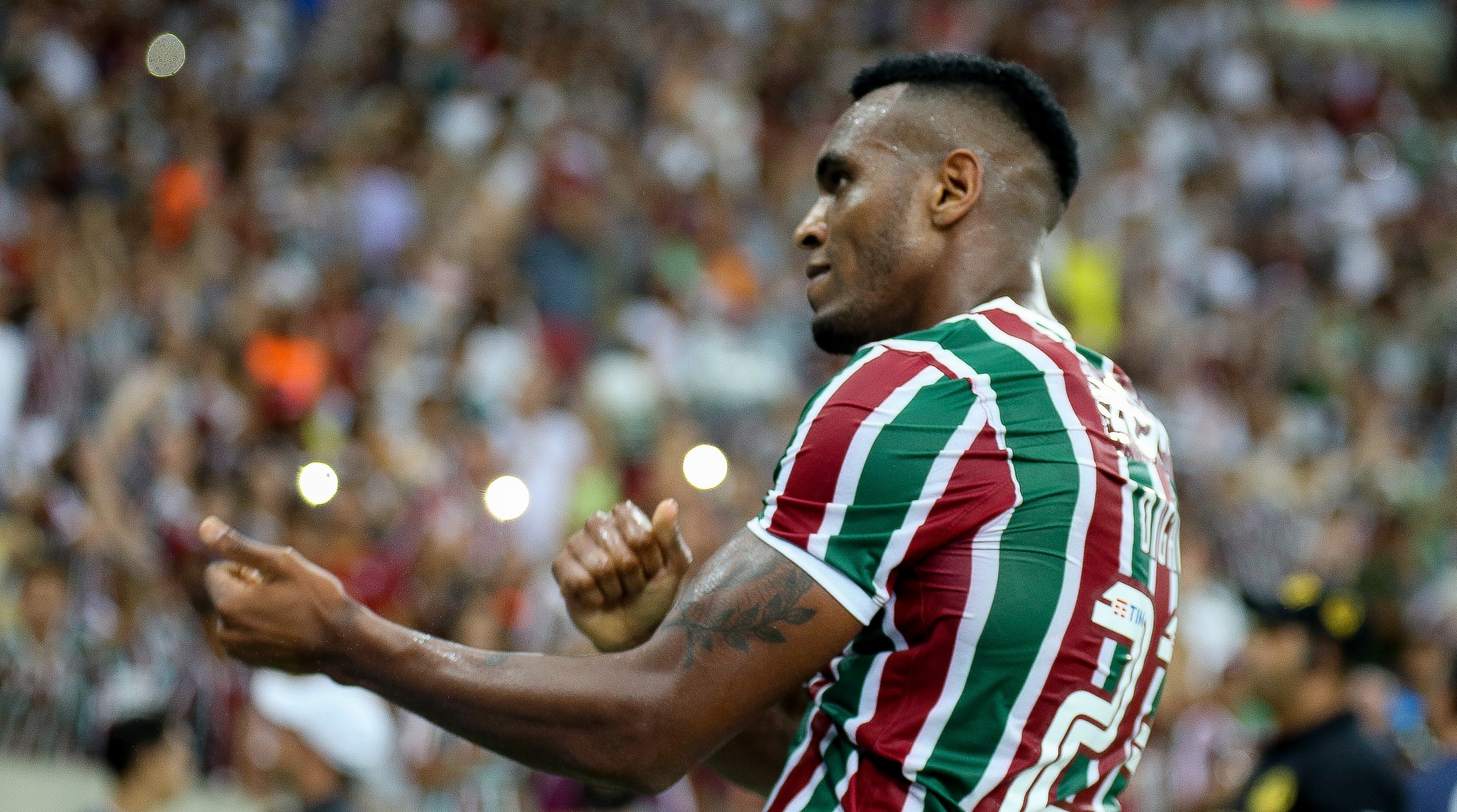 Digão comemora gol e bom momento com a camisa Tricolor — Fluminense ...