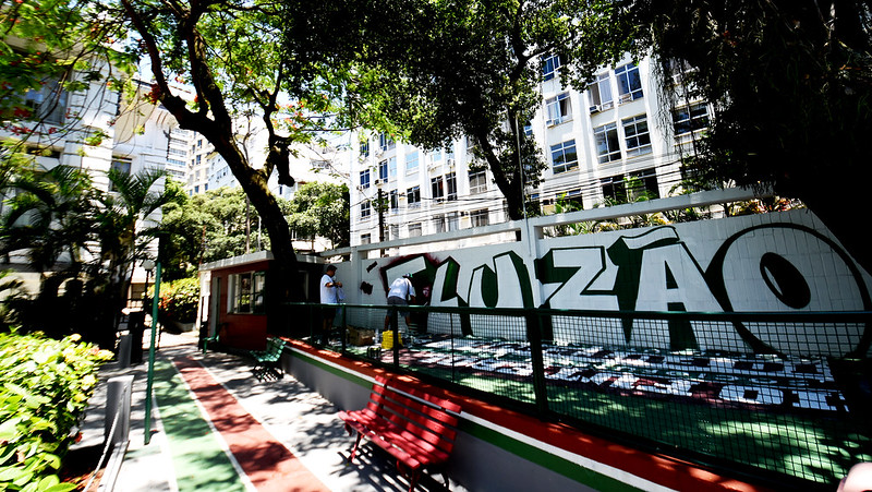 Fluminense Parque Parque Infantil passa por reformas e recebe nova identidade visual ...