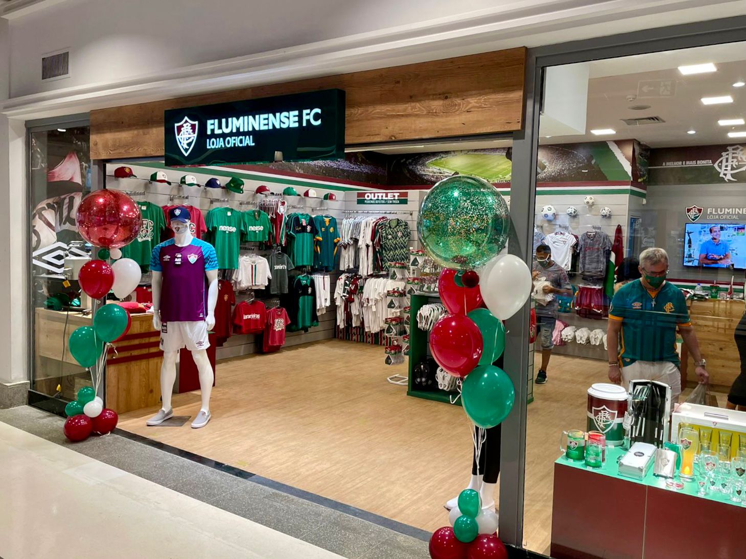 Loja do Flu no Shopping Nova América muda de localização — Fluminense Football Club