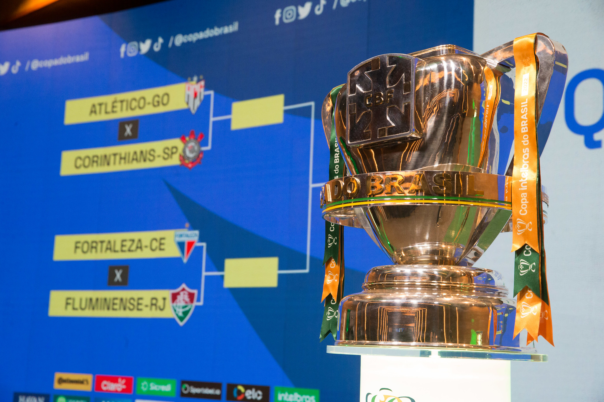 CBF divulga dias e horários dos jogos das quartas de final da Copa do ...