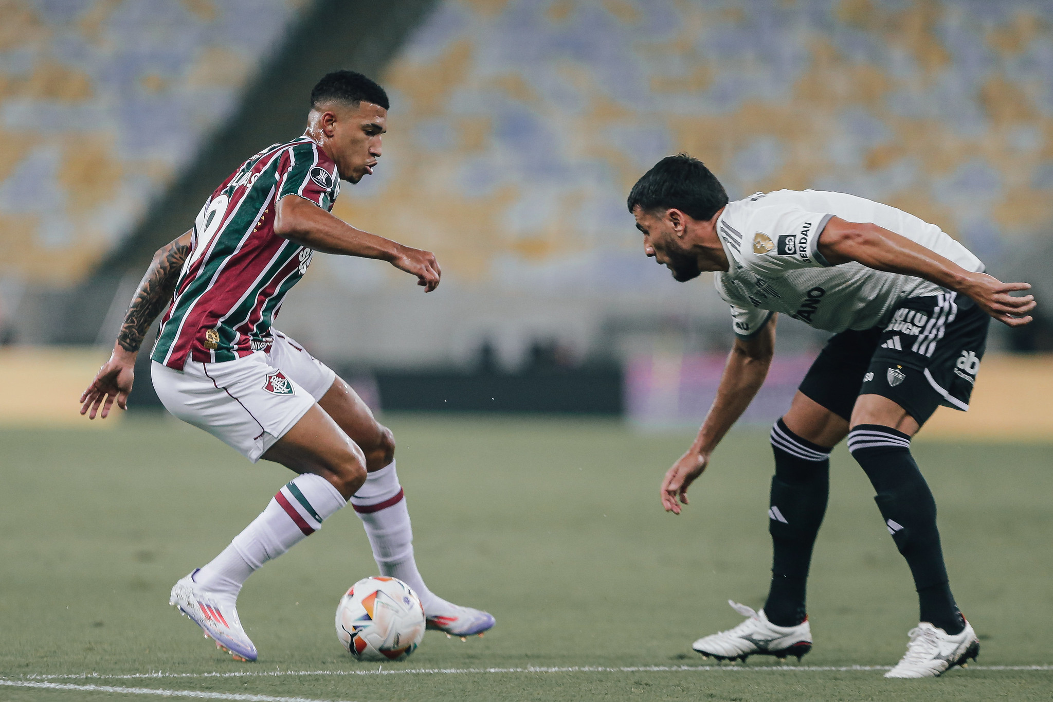 Fluminense vence o Atlético-MG no jogo de ida das quartas da ...
