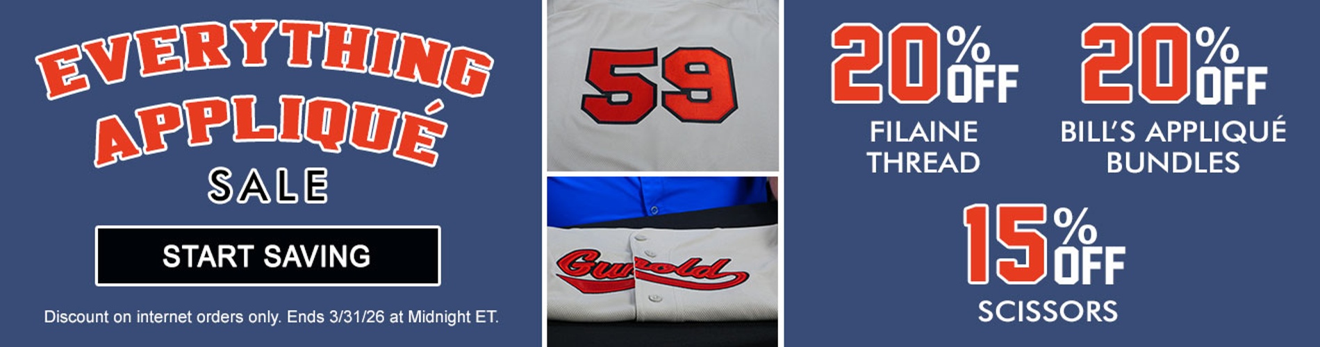 Everything Applique Sale