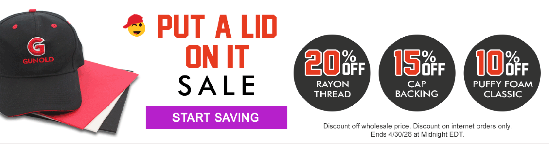 Put A Lid On It Sale