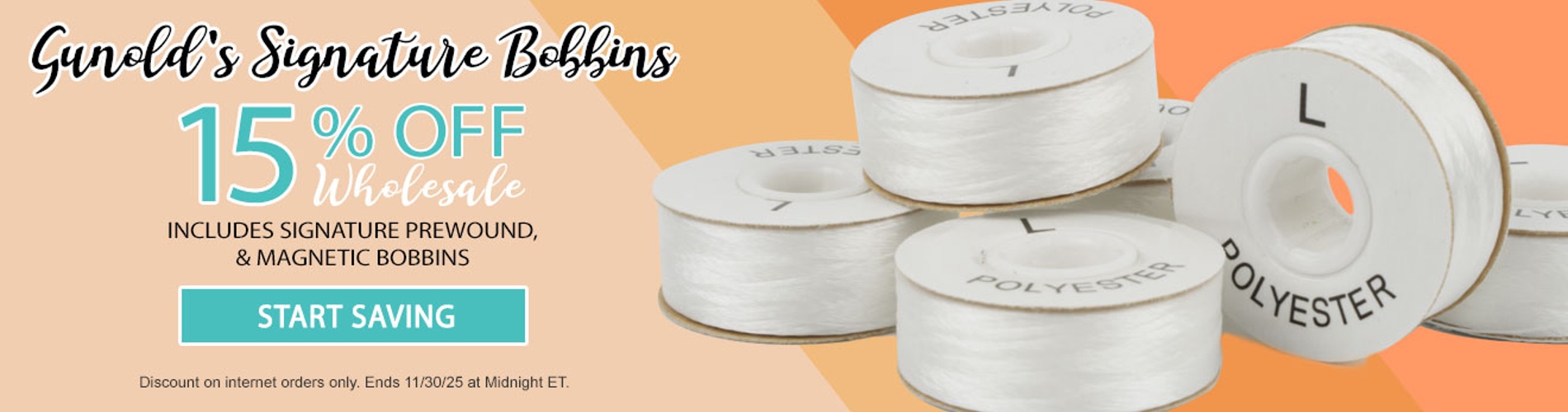 Signature Bobbins Sale