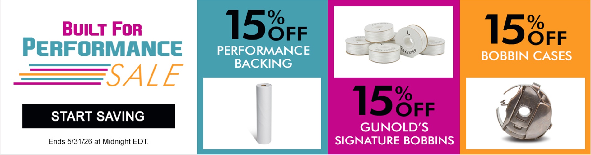 Built For Performance Sale