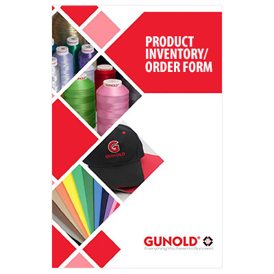gunold product order form