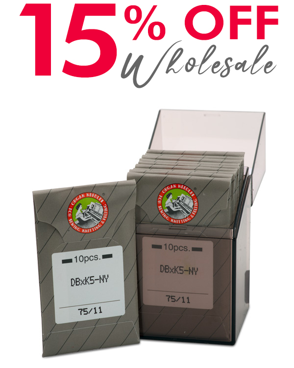 15% Off Needles
