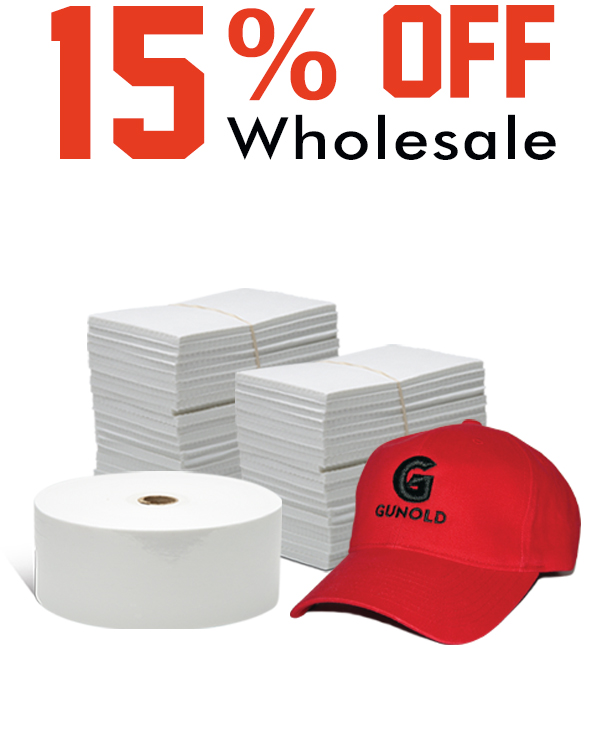 15% Off Cap Backing