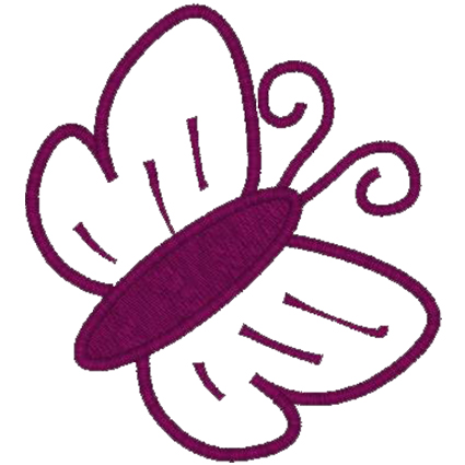 butterfly applique