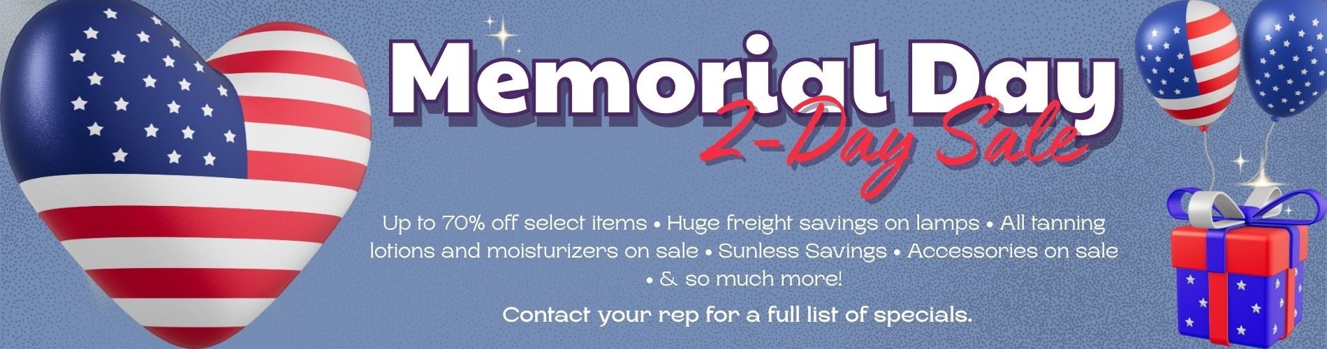 Memorial Day Sale 2026