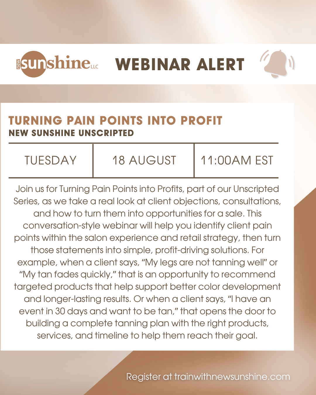 Turning Pain Points Into Profit - NSS Unscripted