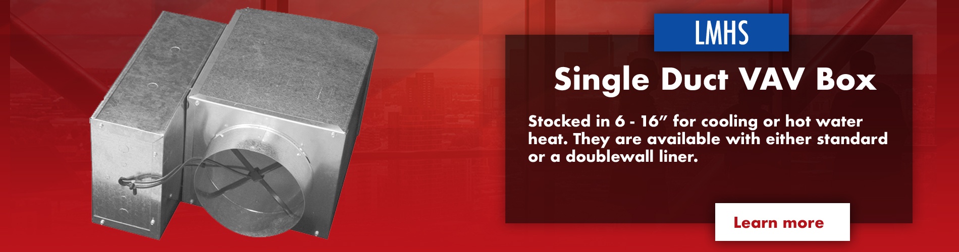 LMHS Single Duct VAV Box