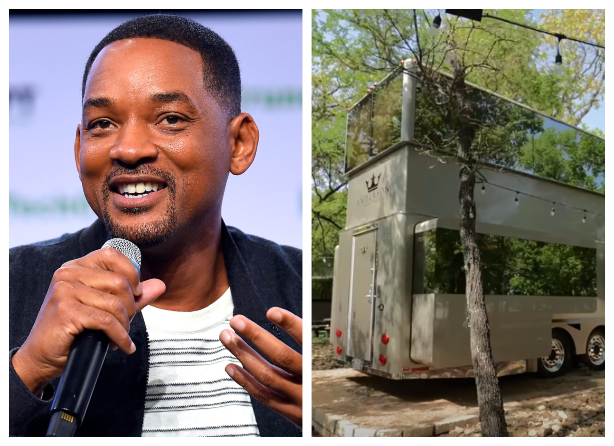 A Peek Inside Will Smith’s Insane 2-Story Film Trailer