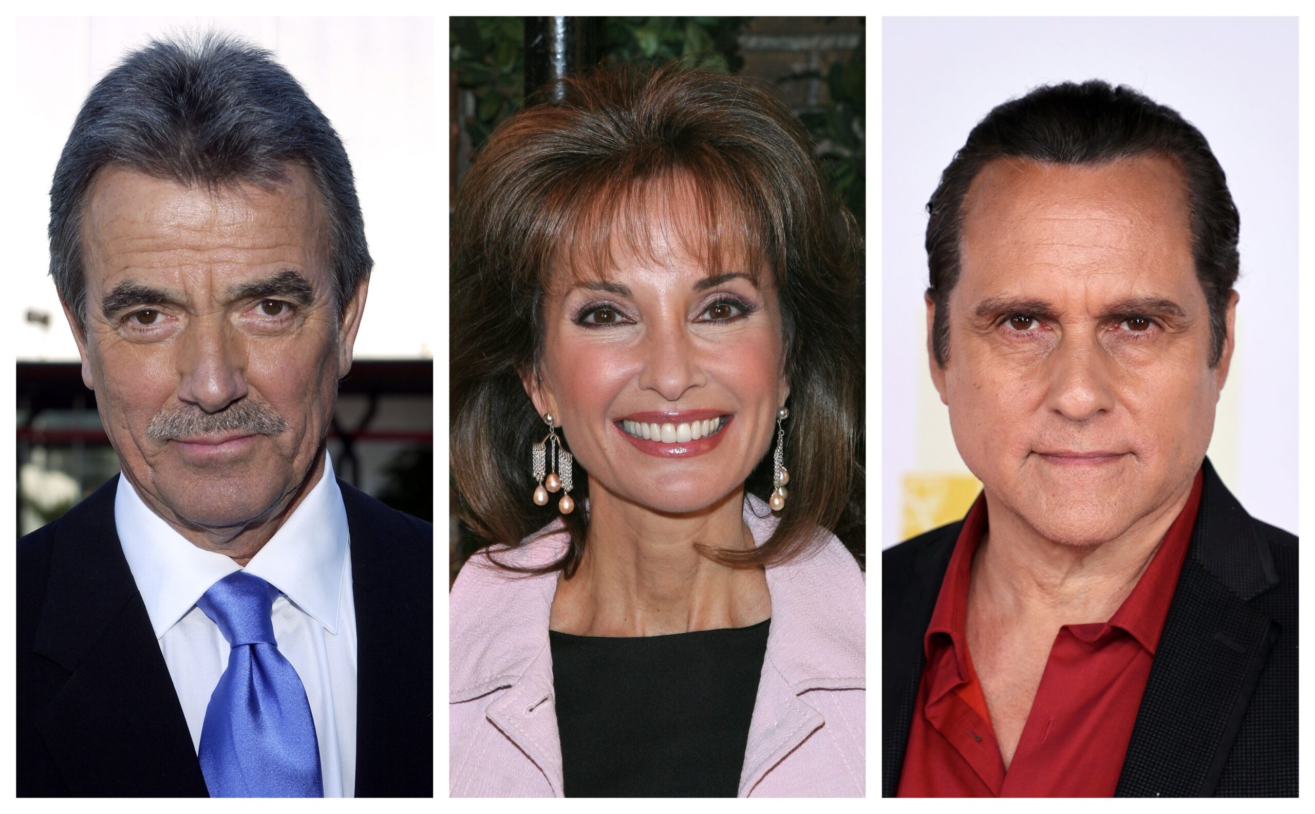 Eric Braeden, left; Susan Lucci and Maurice Benard. Photo: Getty Images Amanda Edwards/ Peter Kramer/Kevin Winter