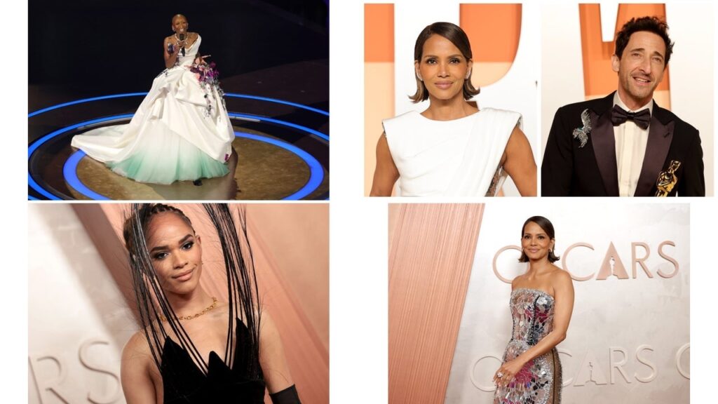 Oscar Fashion Train Wrecks, Cynthia Erivo’s ‘Defying Gravity’ Performance Reactions, Tony Todd’s In Memoriam Snub, Black Twitter’s Response to Halle Berry Kissing Adrien Brody, Adam Sandler’s Viral Sneakers, Quincy Jones Tribute Reactions and Other Stories You May Have Missed From 2025 Oscars