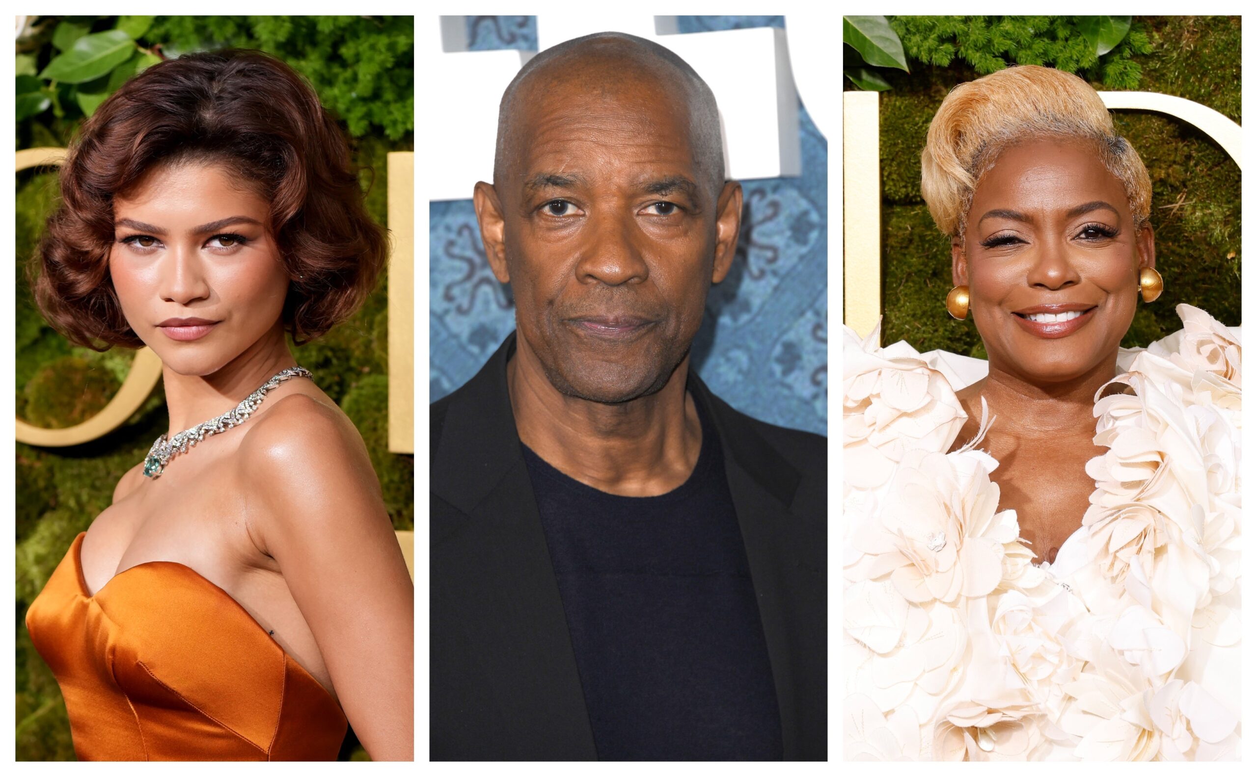 Zendaya, Denzel Washington, Aunjanue Ellis-Taylor Image: Getty Images Getty Images
