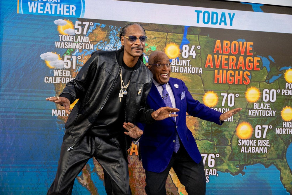 WATCH: Snoop Dogg, Al Roker Team Up For the Weather and It’s HIGH-larious