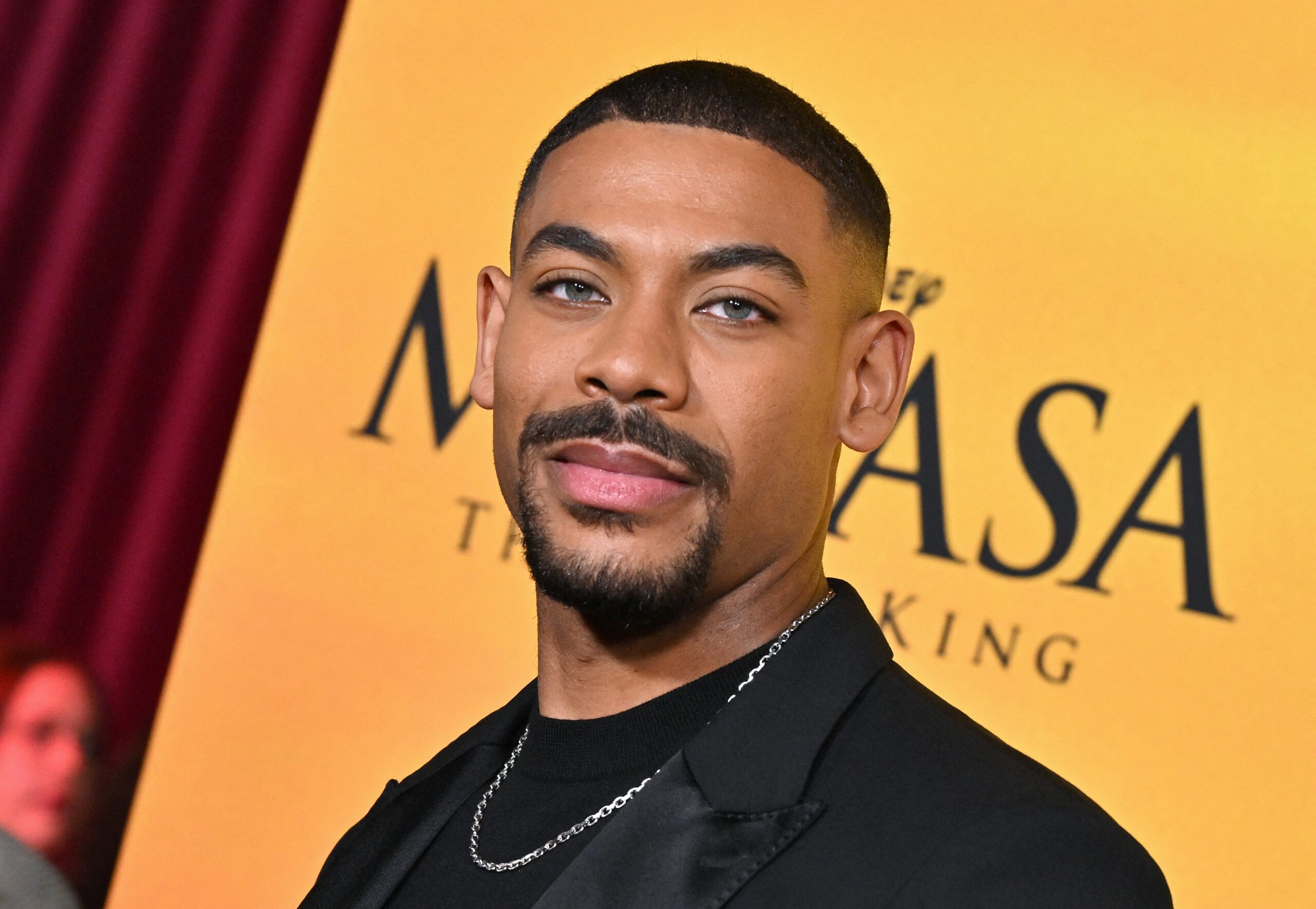 British actor Aaron Pierre attends the world premiere of Disney’s “Mufasa: The Lion King” at the Dolby theater in Hollywood, California, December 9, 2024. Photo: Getty Images LISA O’CONNOR/AFP