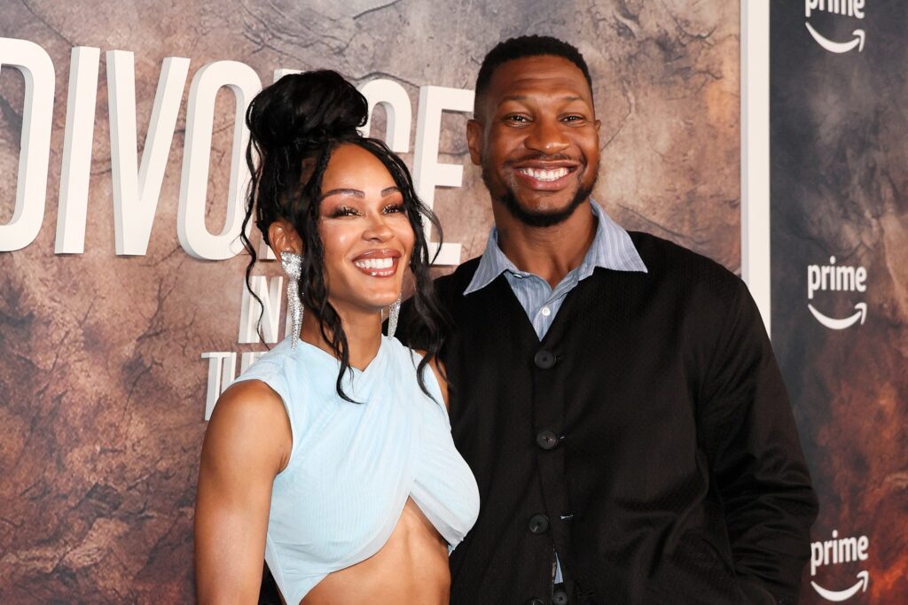 Wait, What?! Internet Responds to Full Clip of Michael Ealy’s Real Reaction To Jonathan Majors Before He Hugged Meagan Good