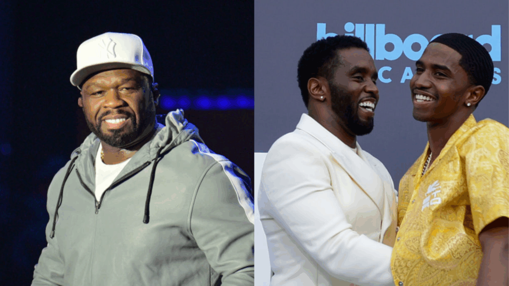 50 Cent Clapped Back After Diddy’s Son Releases Diss Track Aimed at ‘Fiddy’ and Other Diddy Haters