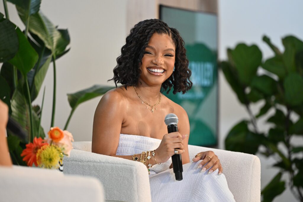 Halle Bailey Shows Off Her Post-Pregnancy Body With a Series of Bikini Selfies