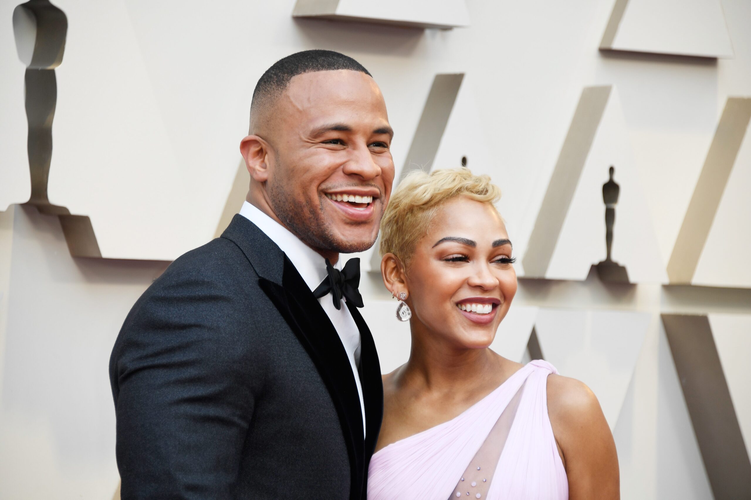 DeVon Franklin, left and Meagan Good attend the 91st Annual Academy Awards at Hollywood and Highland on February 24, 2019 in Hollywood, California. Photo: Getty Images Frazer Harrison