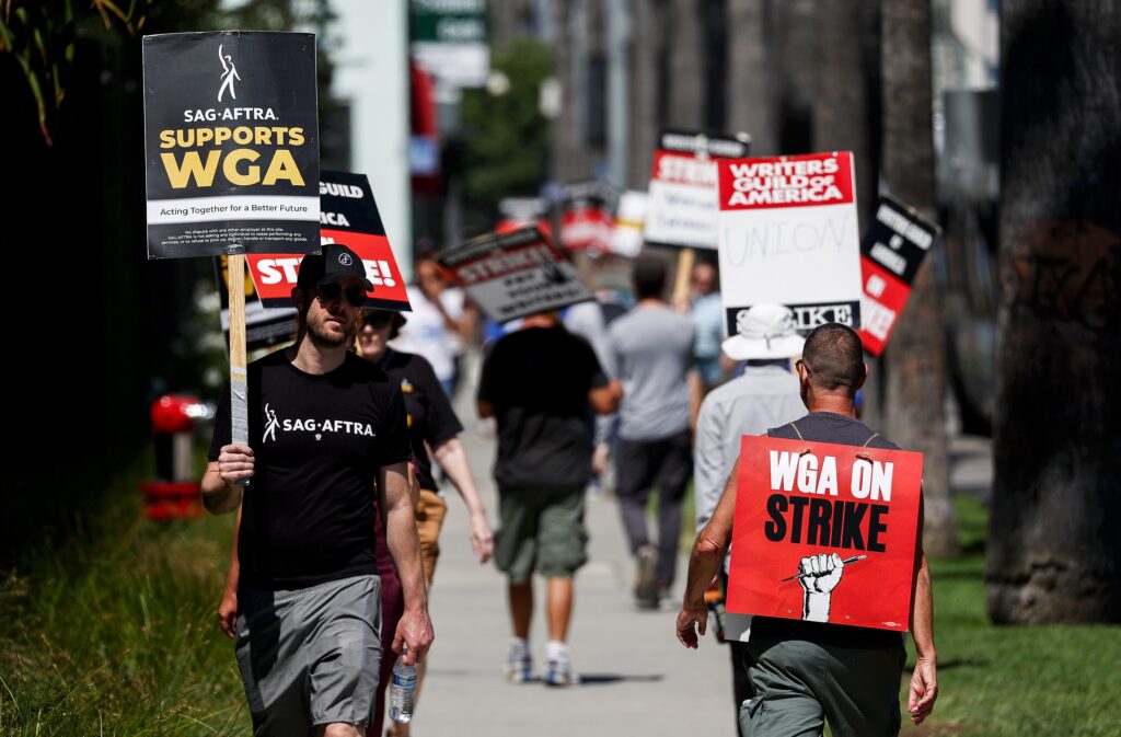 Studios Reveal Cruel Plan To Push WGA Writers Into Poverty As Possible SAG-AFTRA Strike Looms