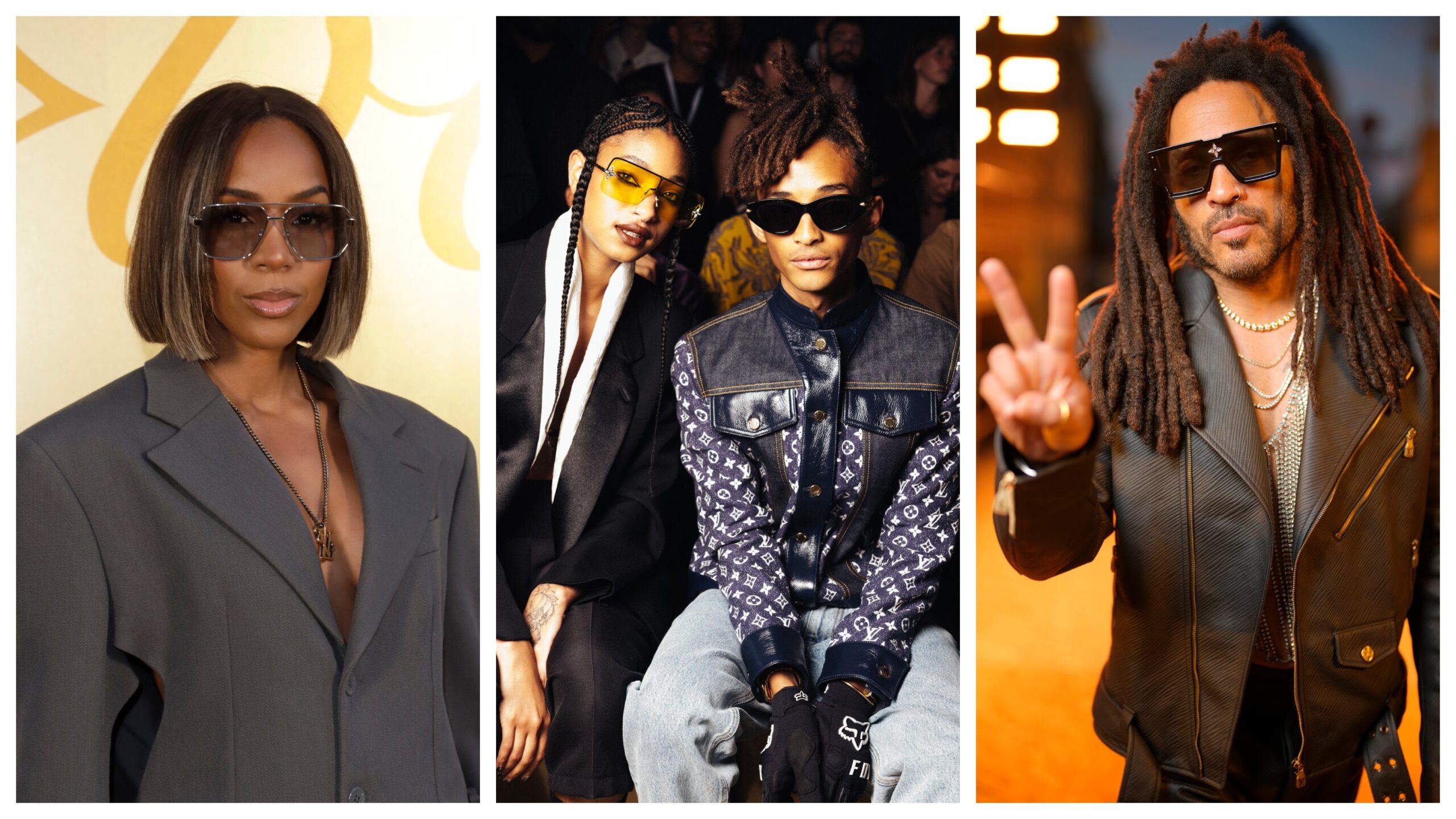Black Hollywood Popped Out For Pharrell’s Debut LV Fashion Show