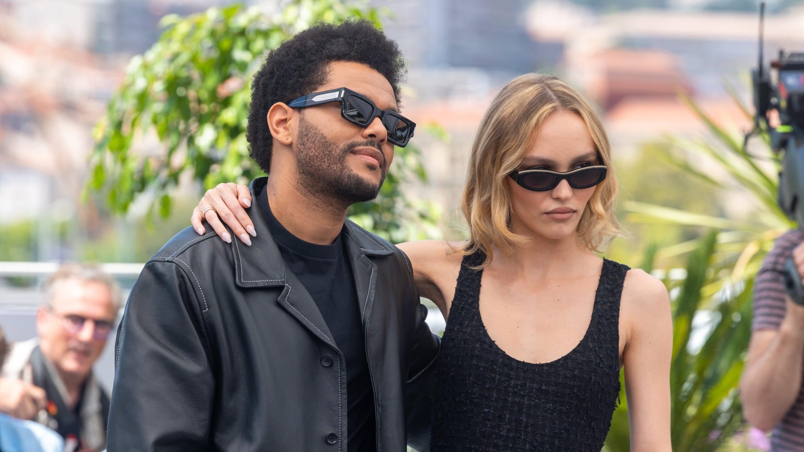 Abel ‘The Weeknd’ Tesfaye and Lily-Rose Depp attend “The Idol” photocall at the 76th annual Cannes film festival at Palais des Festivals on May 23, 2023 in Cannes, France. Photo: Getty Images Marc Piasecki/FilmMagic